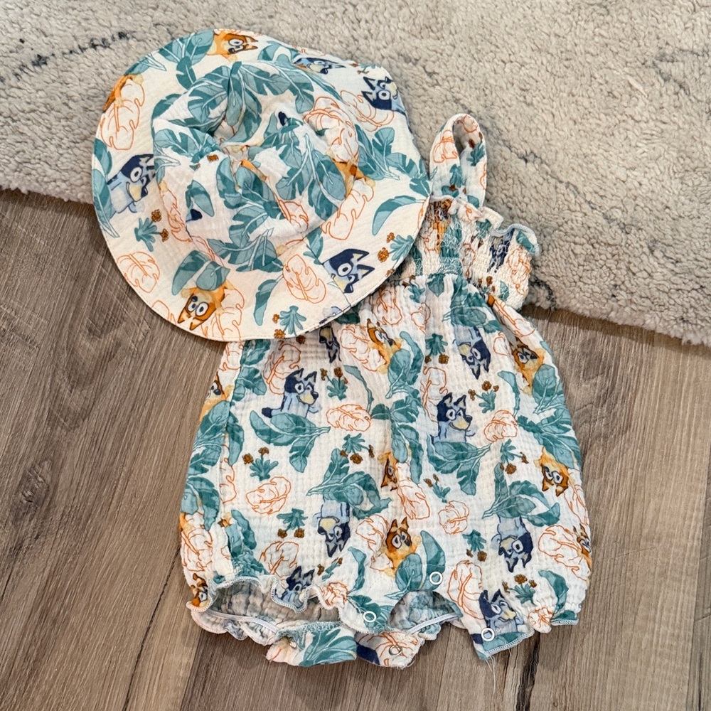 Lucy Baby Hat with Playful Print